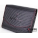 Document Holder - Alfa Romeo Logo - Carbon Fiber Finish